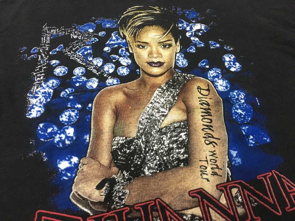 Band Tees × Rap Tees × Rihanna Rihanna x Asap Roc… - image 6