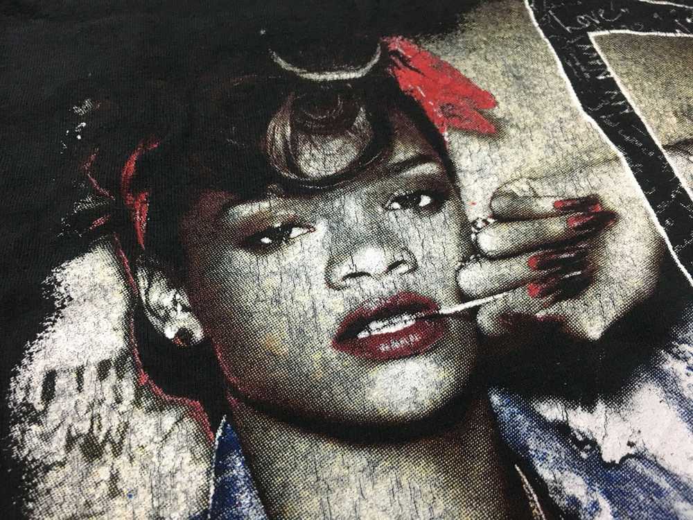 Band Tees × Rap Tees × Rihanna Rihanna x Asap Roc… - image 7