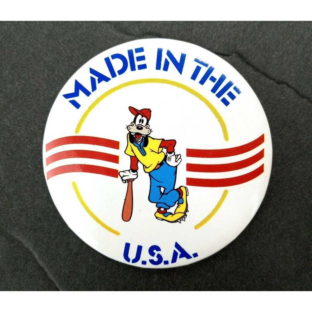 Disney × Pins × Vintage Pluto Goofy Made In USA P… - image 3