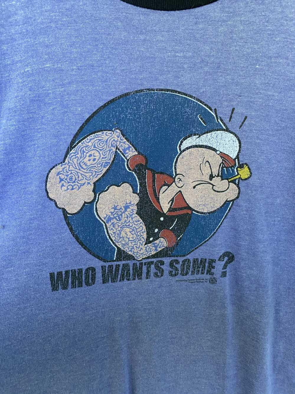 Popeye Cartoon Gangster Vintage Rap T-Shirt – Agent Thrift