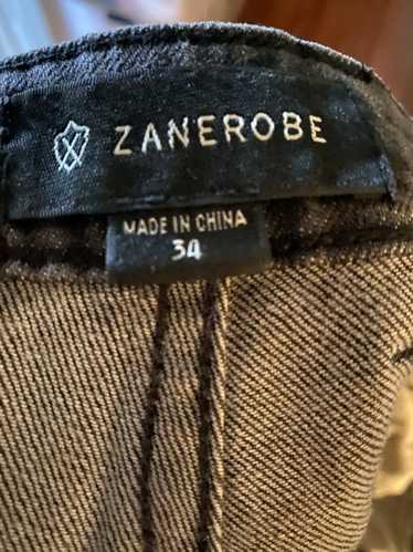 Zanerobe Zanerobe Black denim jogger jeans