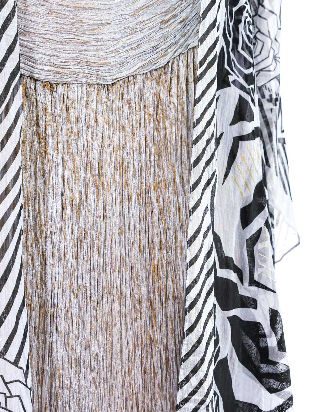 Zandra Rhodes Pleated Column Dress with Duster - image 2