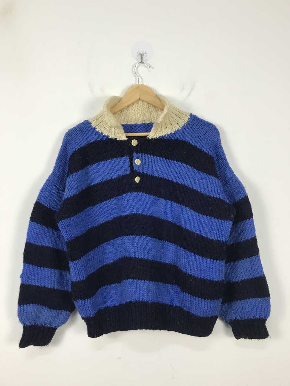 Homespun Knitwear × Other Japan Unbrand Button Co… - image 1