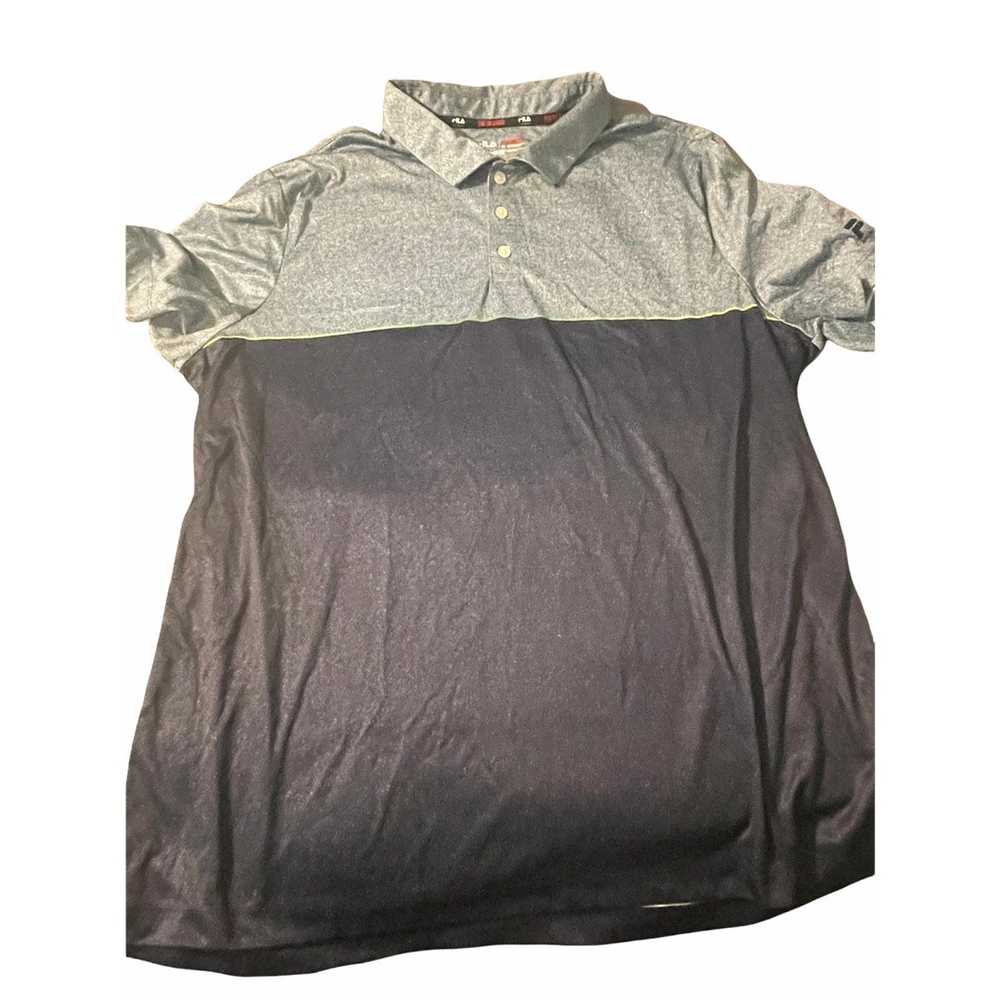 Fila Fila Sport Polo Golf Shirt Men Size XL Blue … - image 1
