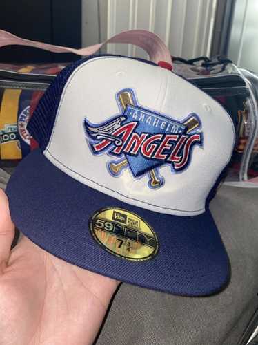 Hat Club New Era 59Fifty Fitted Los Angeles Angels Exclusive White Dome