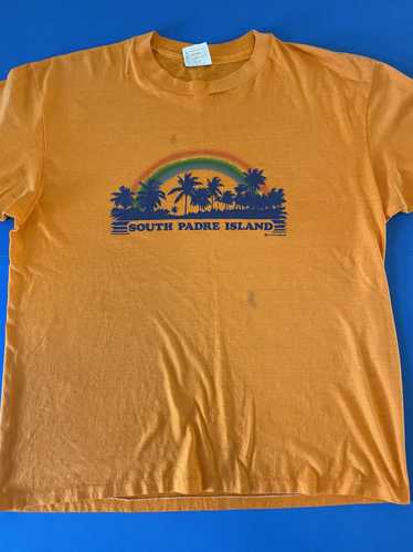 Vintage Vintage Hanes South Padre Island Shirt 19… - image 1