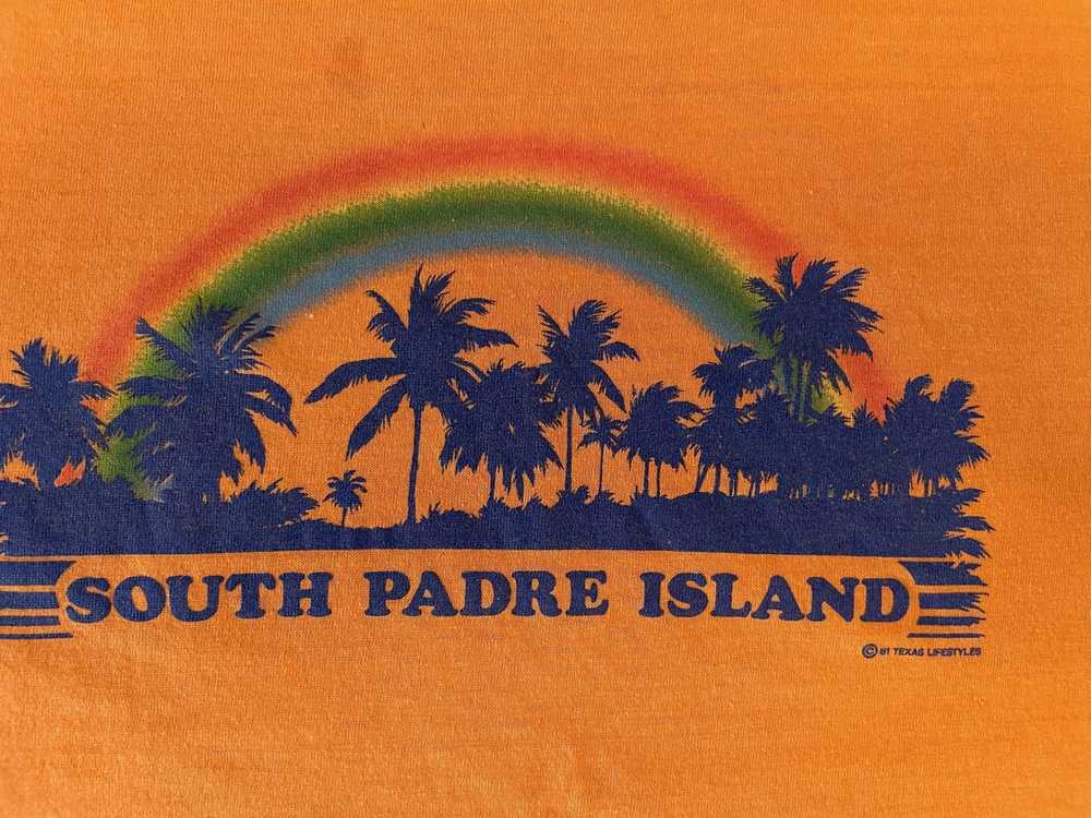 Vintage Vintage Hanes South Padre Island Shirt 19… - image 9