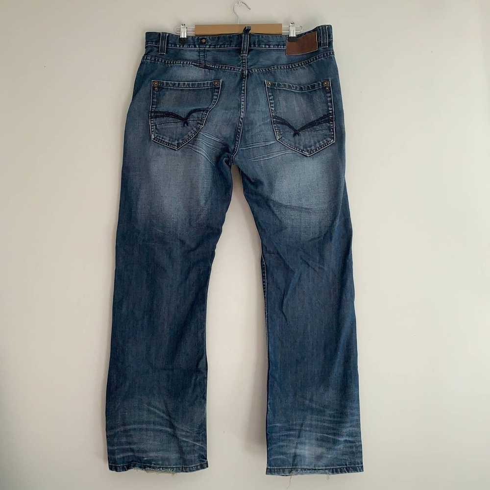 Other SYN Gambler Bootcut Men's Jeans Whiskering … - image 2
