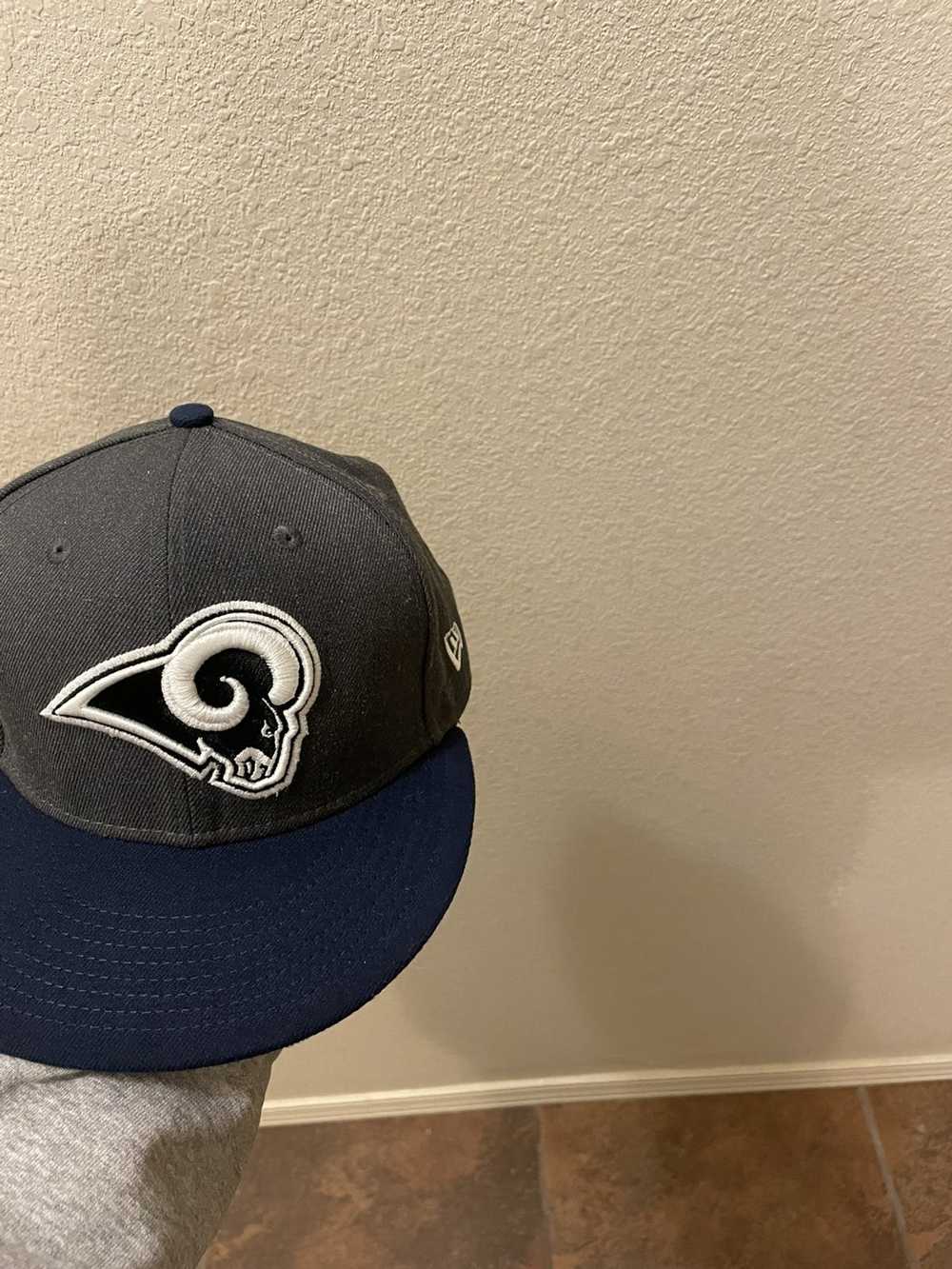 New Era Los Angeles rams fitted hat - image 1