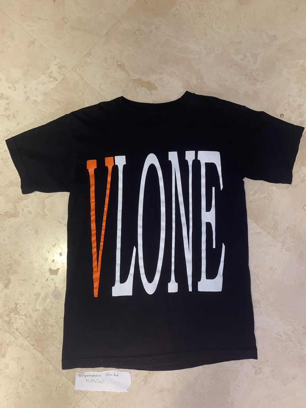 VLONE, Shirts, Vlone Staple Detroit Tigers Blue Orange On White Tshirt