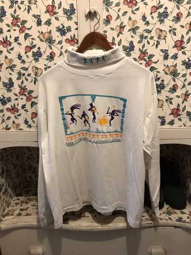 Vintage Vintage 90s Dancing Turtleneck Shirt