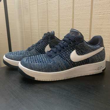 Nike Nike Air Force 1 Ultra Flyknit Low Obsidian … - image 1