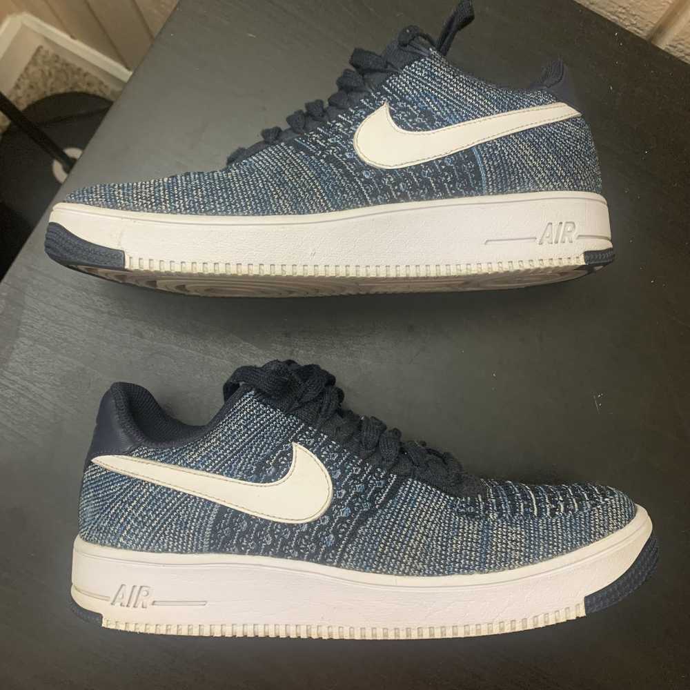 Nike Nike Air Force 1 Ultra Flyknit Low Obsidian … - image 5