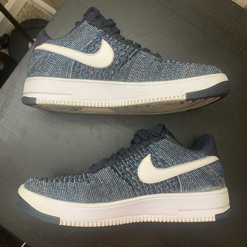 Nike Nike Air Force 1 Ultra Flyknit Low Obsidian … - image 6