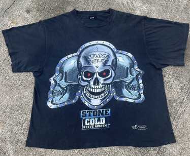 Wrestling Vintage WWF Stone Cold Steve Austin Tee Shirt 1998 Size Medium Made in USA