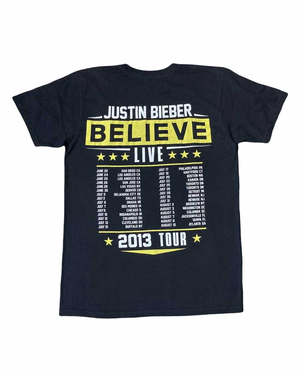 Justin Bieber × Tour Tee Justin Bieber BELIEVE Li… - image 2