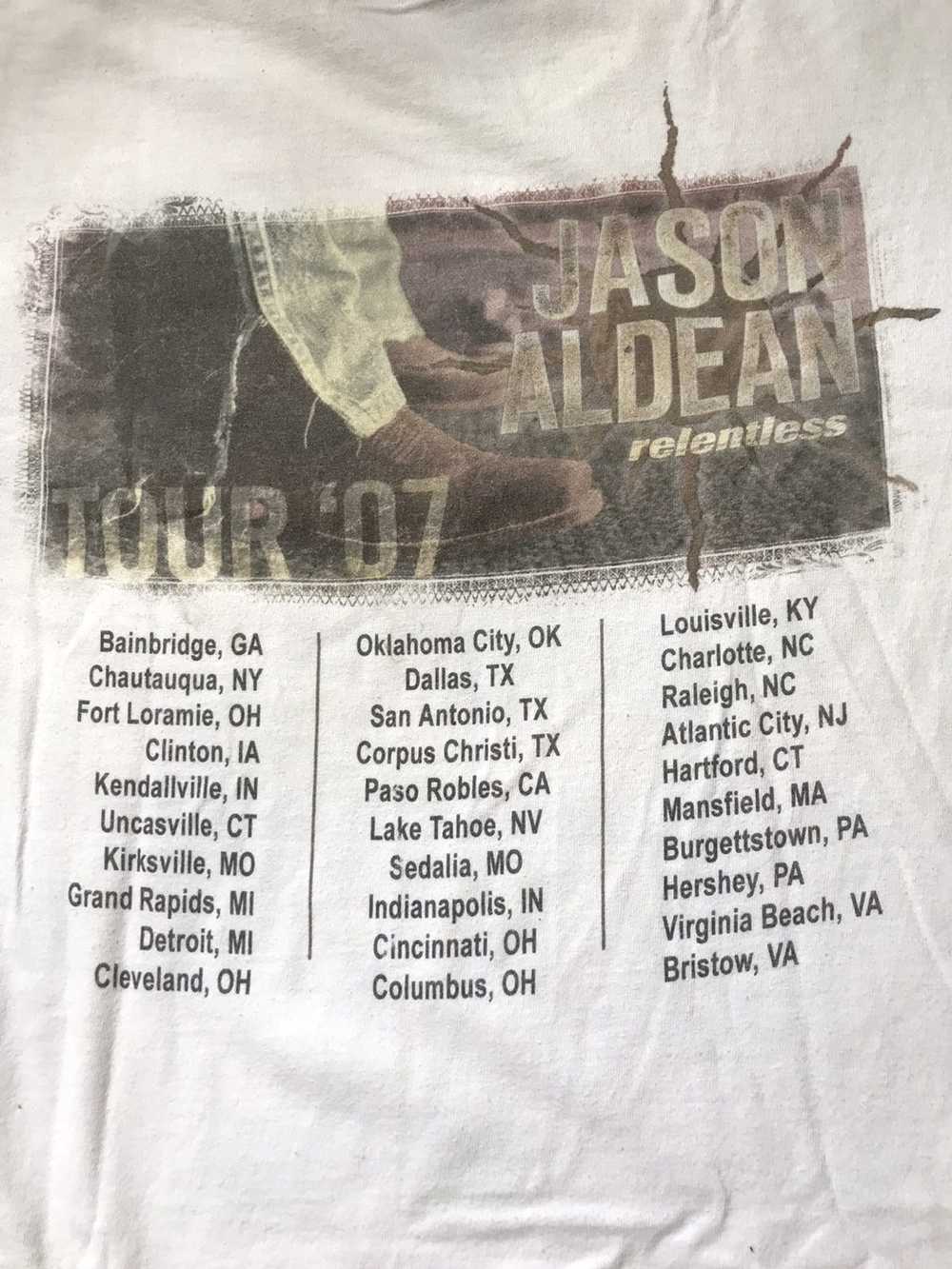 Band Tees × Tour Tee Jason Aldean Relentless Tour… - image 12