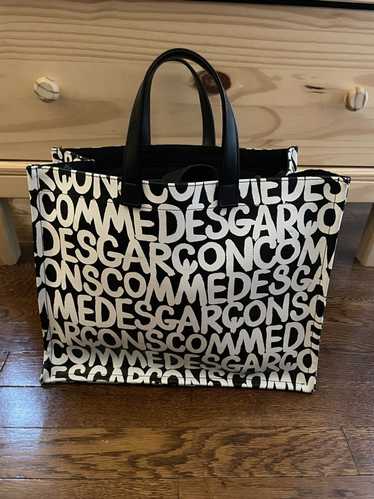 COMME DES GARÇONS x Louis Vuitton Black Monogram Empreinte Bag