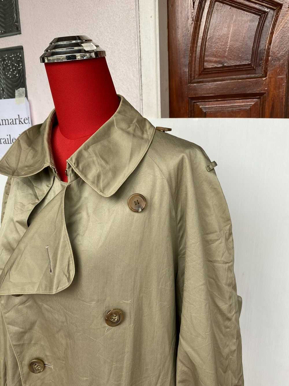Burberry RARE VINTAGE BURBERRY TRENCH COAT - image 5
