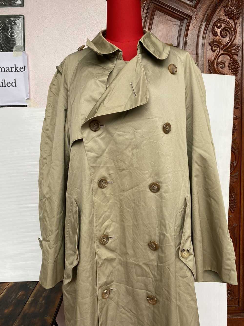 Burberry RARE VINTAGE BURBERRY TRENCH COAT - image 6