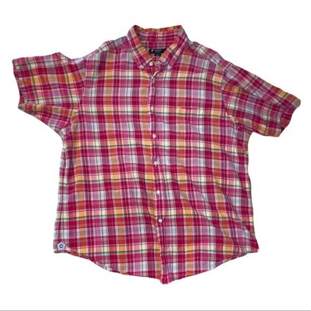 Daniel Cremieux Cremieux Madras Plaid Buttonup Pl… - image 1