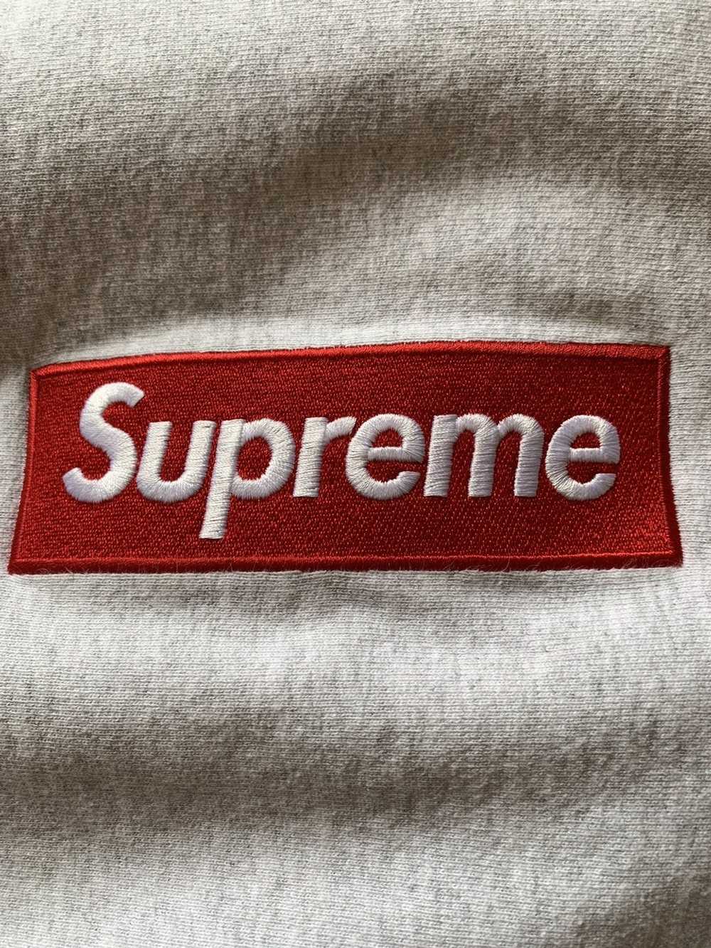 Supreme Supreme Grey Box Logo Sweater - image 3