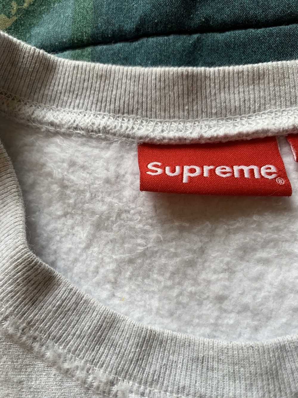 Supreme Supreme Grey Box Logo Sweater - image 4