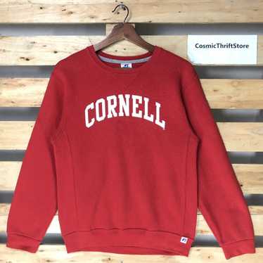 Champion Cornell University College Red Athletic Shorts Sateen Size Medium  Women