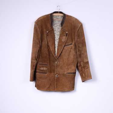 C&A Canada C&A Men 44 54 L Blazer Vintage Leather… - image 1