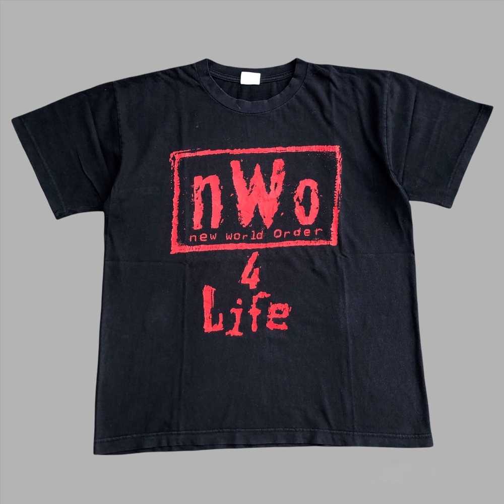 Vintage × Wcw/Nwo × Wwe NWO 4 life t-shirt - Gem