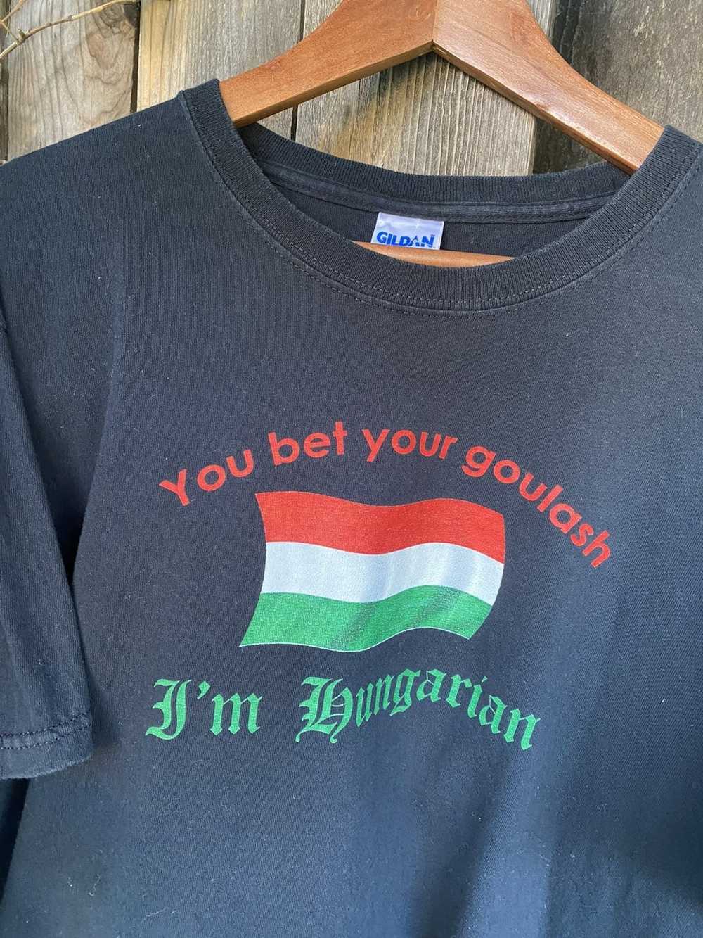 Gildan × Vintage Vintage Hungarian t shirt - image 2