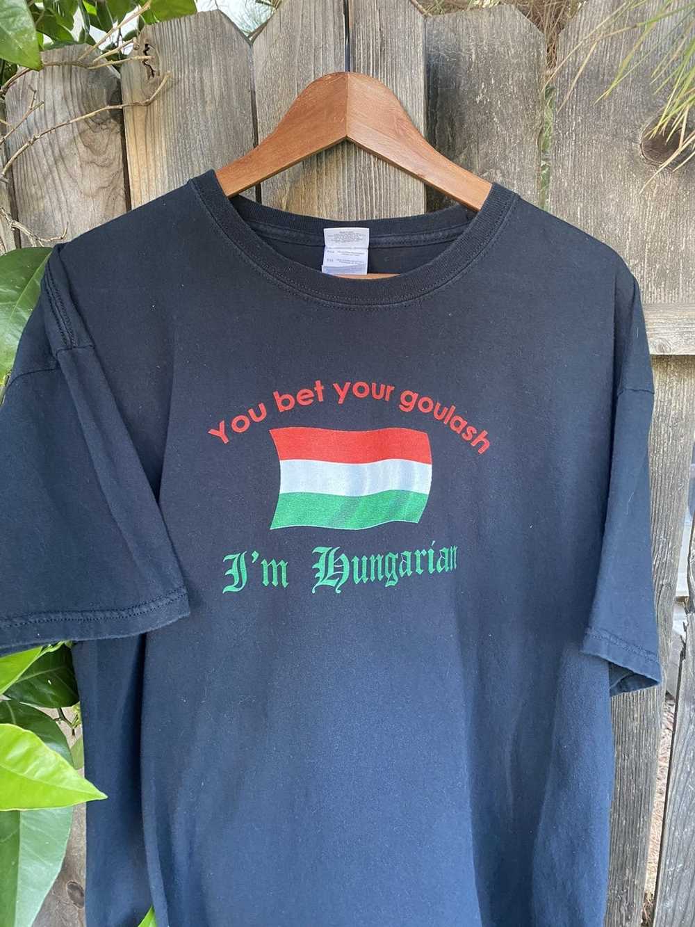Gildan × Vintage Vintage Hungarian t shirt - image 4
