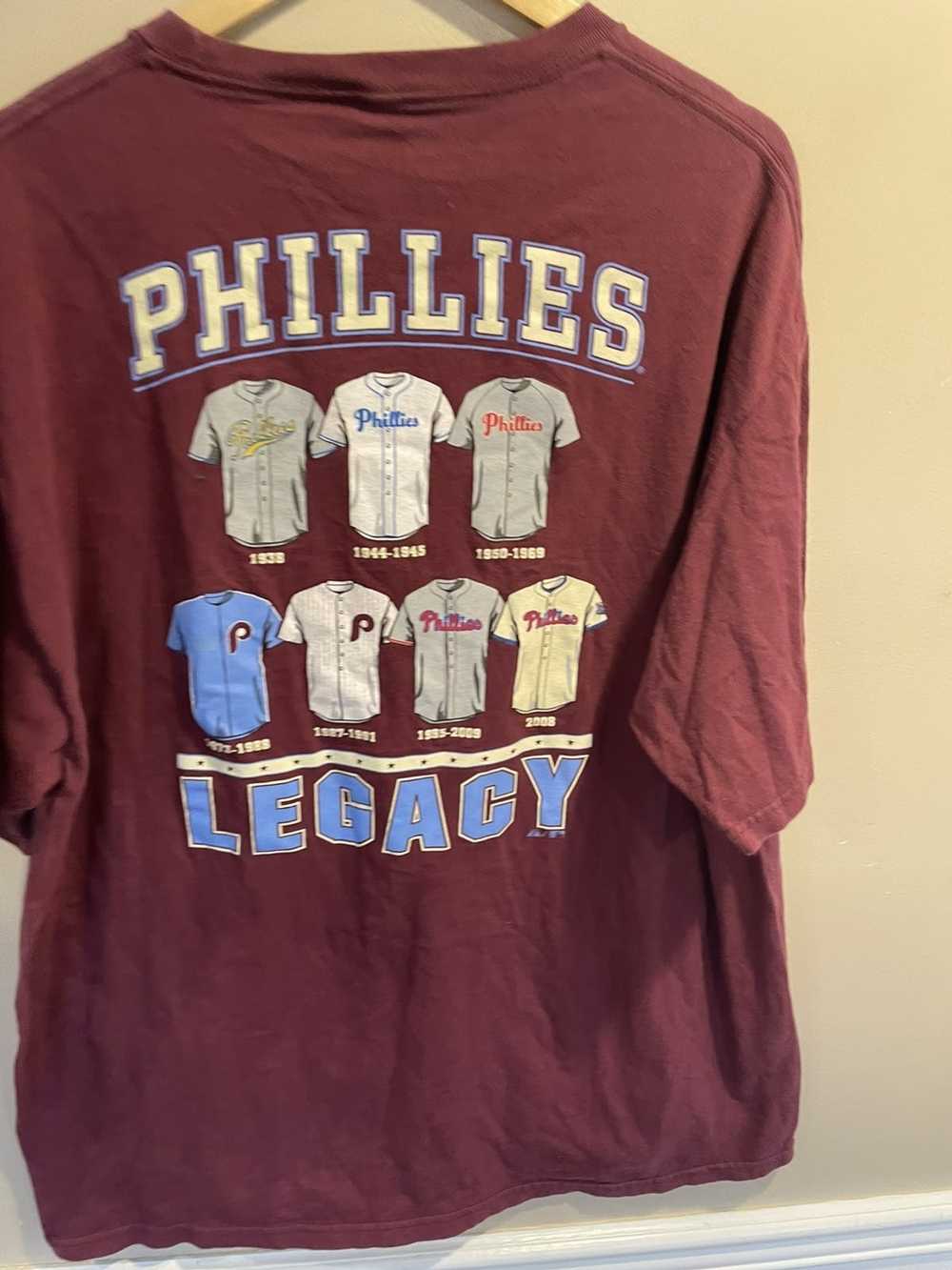 Majestic Philadelphia phillies mlb majestic tee x… - image 3