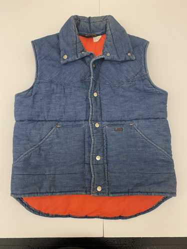 Vintage × Wrangler Wrangler M puffer vest USA MADE - image 1