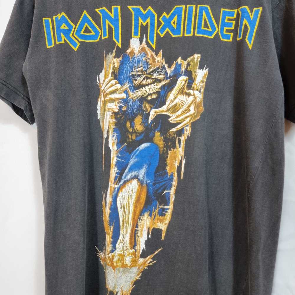 Band Tees × Iron Maiden × Vintage 1999 The ED Hun… - image 2