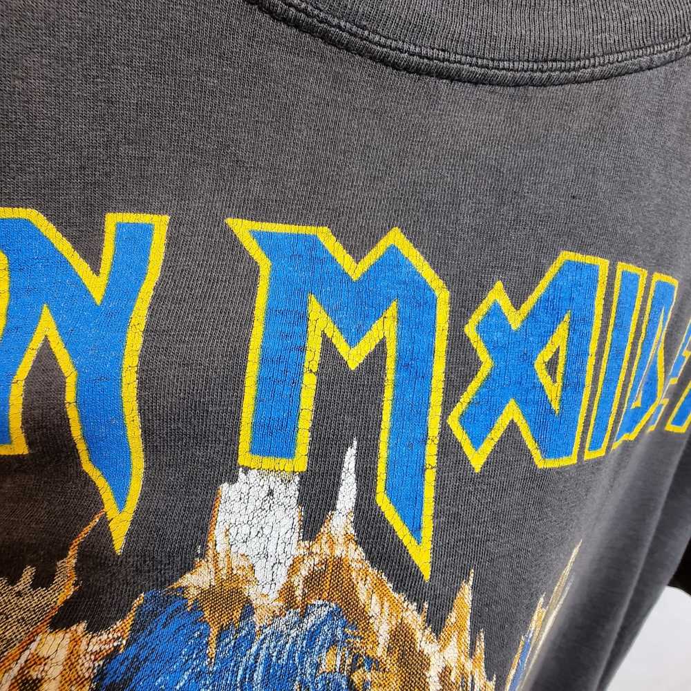 Band Tees × Iron Maiden × Vintage 1999 The ED Hun… - image 3