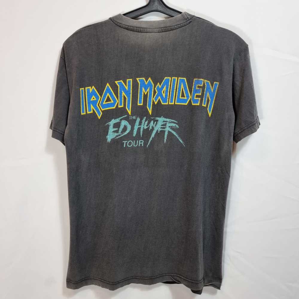 Band Tees × Iron Maiden × Vintage 1999 The ED Hun… - image 5