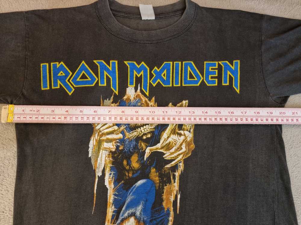 Band Tees × Iron Maiden × Vintage 1999 The ED Hun… - image 7