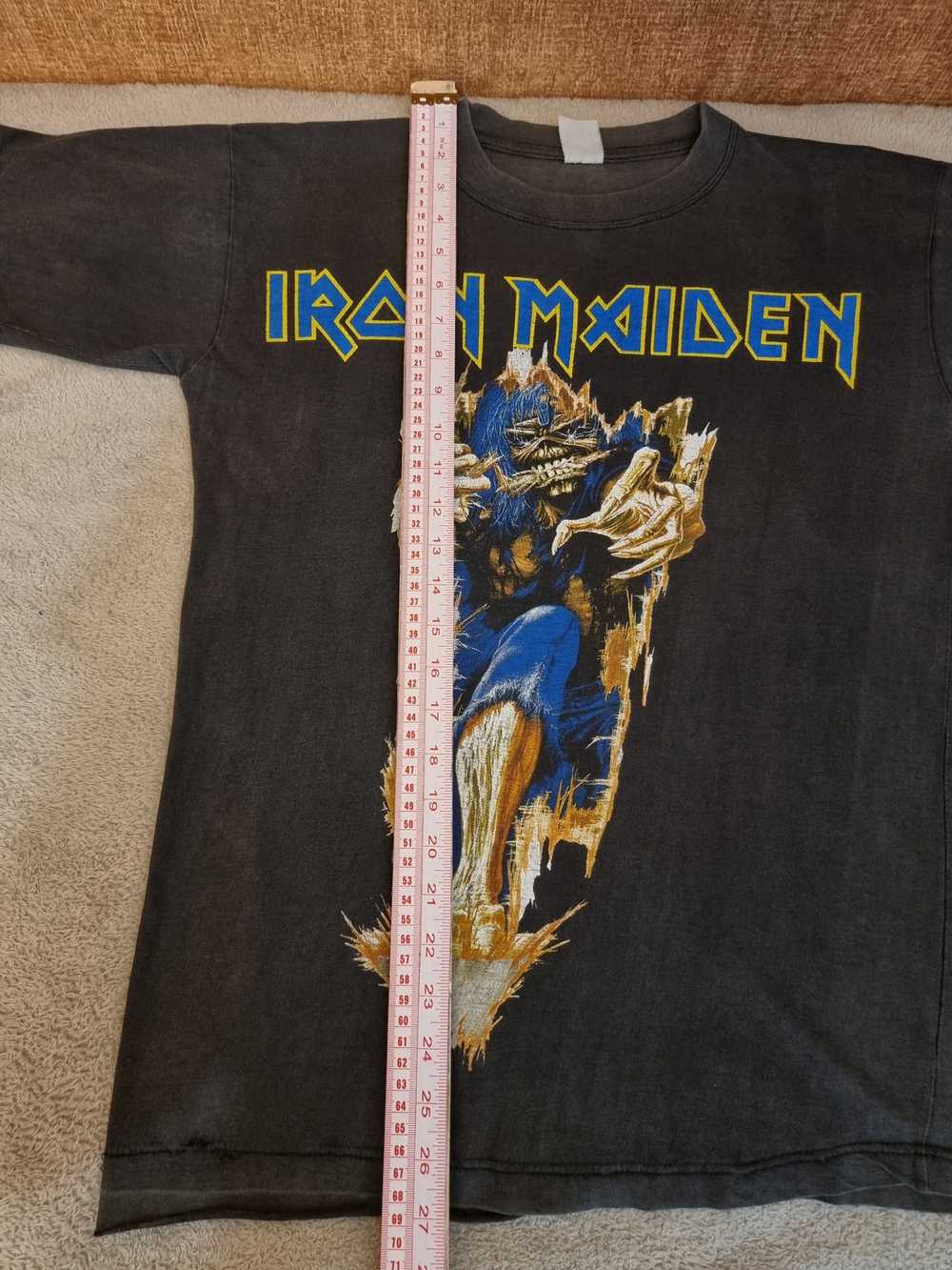 Band Tees × Iron Maiden × Vintage 1999 The ED Hun… - image 8