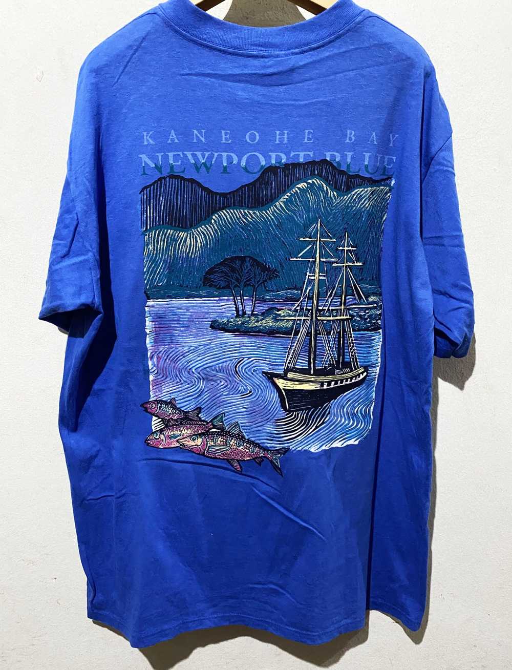 Newport Vintage Newport Blue Shirt - Gem