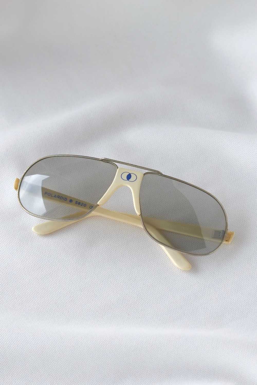 POLAROID 70's Rectangle Sports Sunglasses - image 1