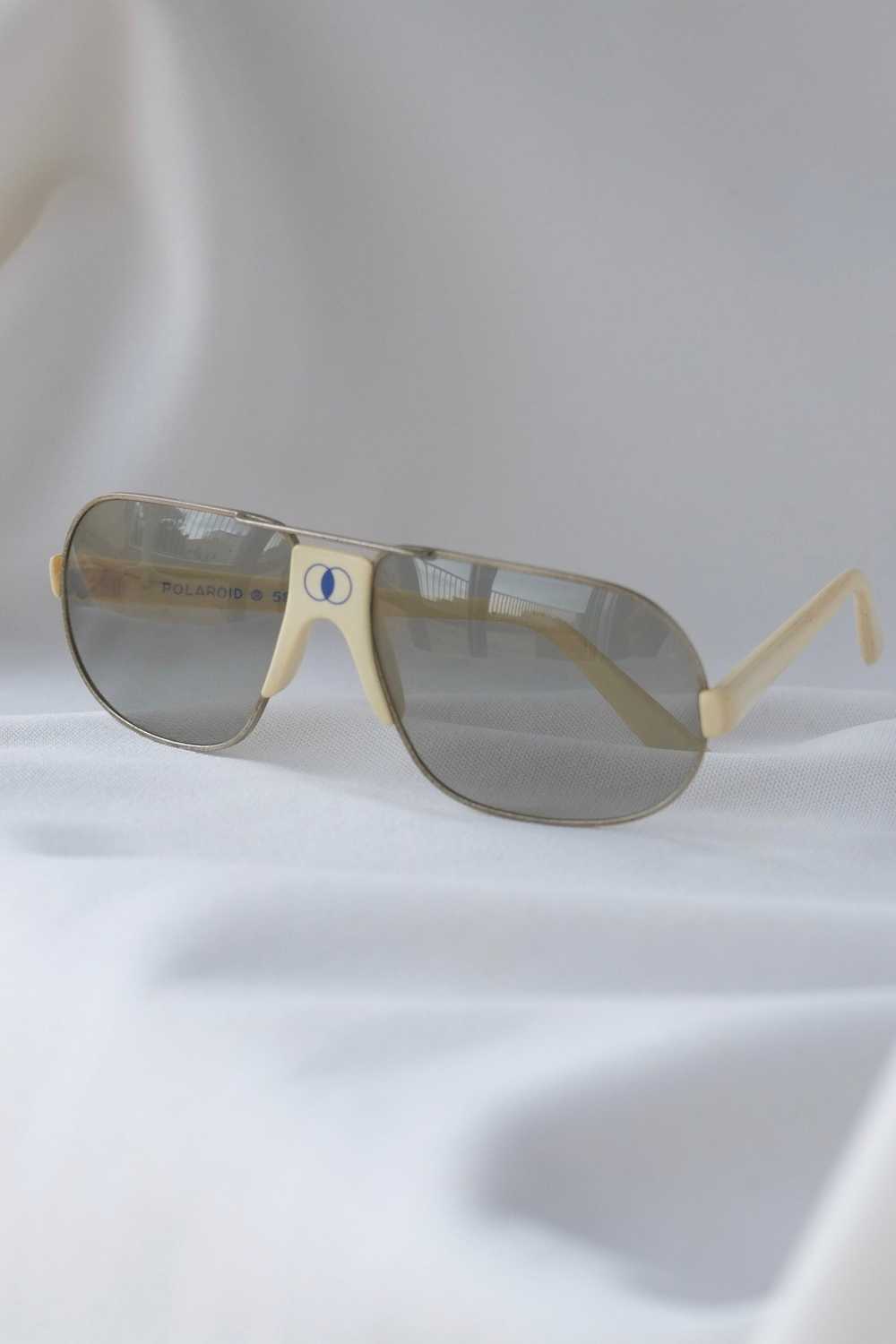 POLAROID 70's Rectangle Sports Sunglasses - image 2