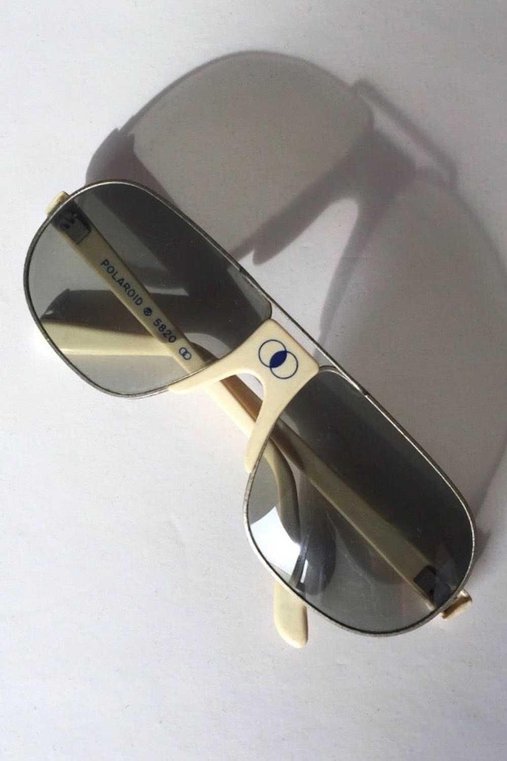 POLAROID 70's Rectangle Sports Sunglasses - image 3