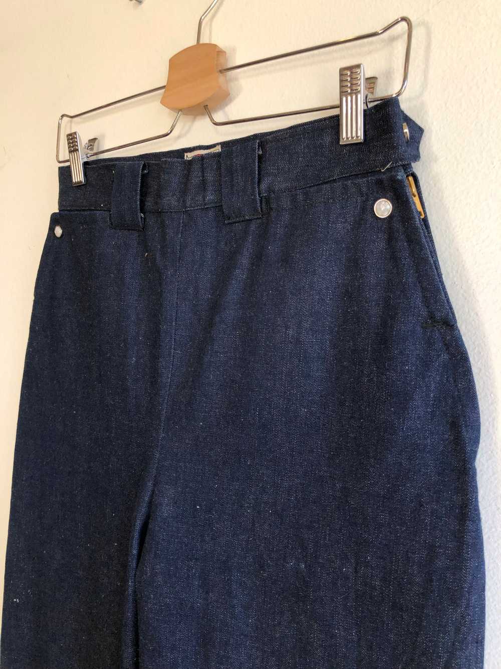 Vintage 1950’s Levi’s “Big E” Side Zip Denim Jeans - image 2