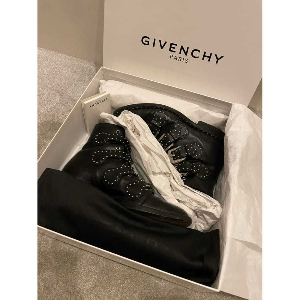 Givenchy Leather buckled boots - image 6