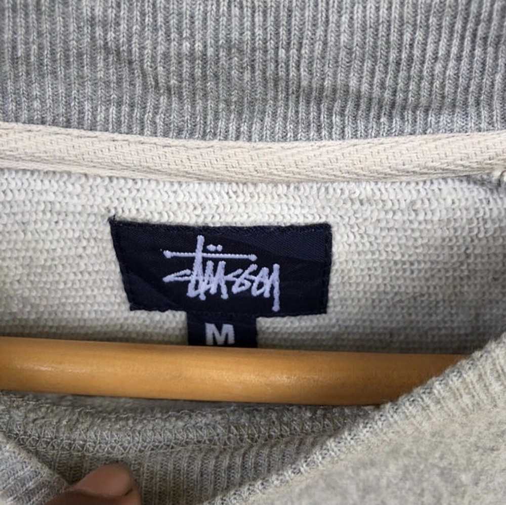 Stussy Stussy Small Logo Embroidery Sweatshirt - image 4