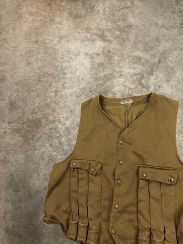 Vintage Vintage Hunting Vest Button Up Outerwear … - image 1