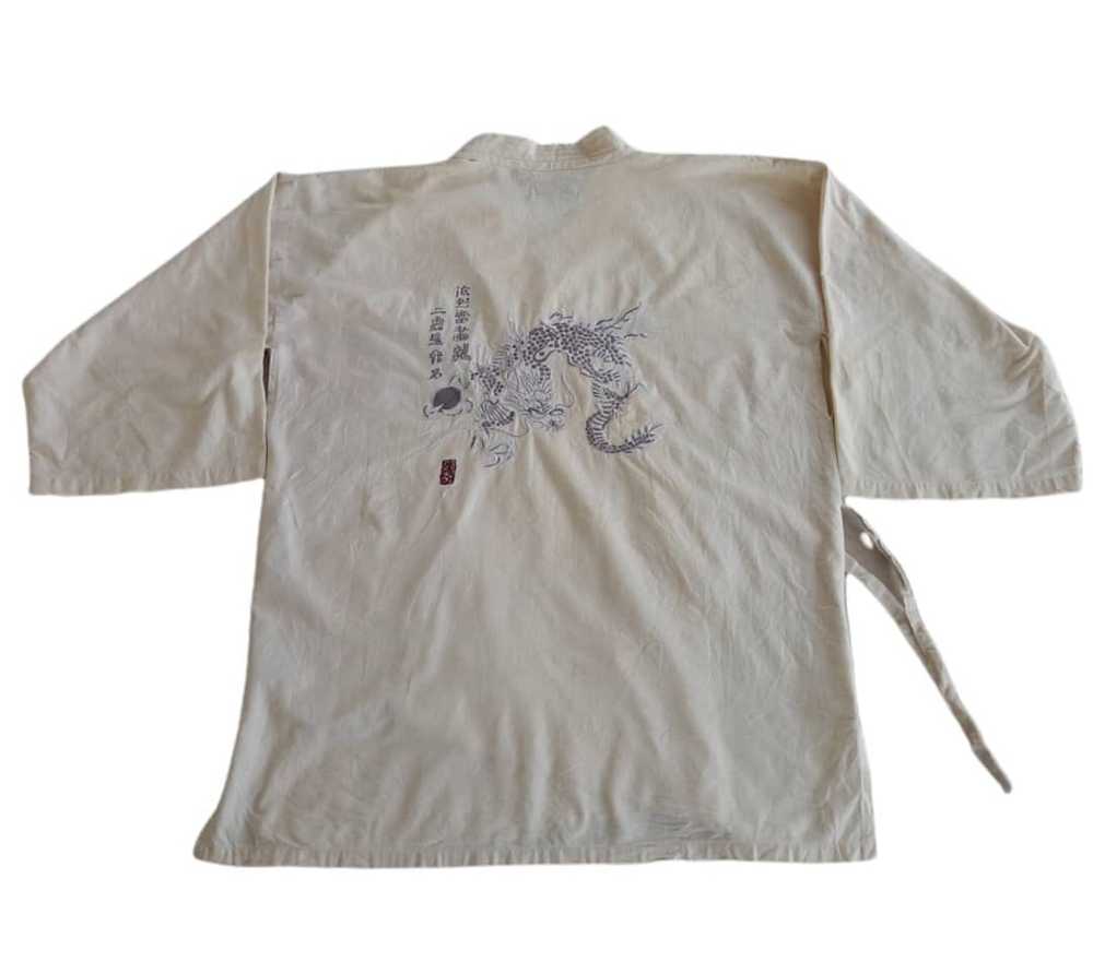 Japanese Brand × Kimono Japan Dragon Vintage Kimo… - image 1