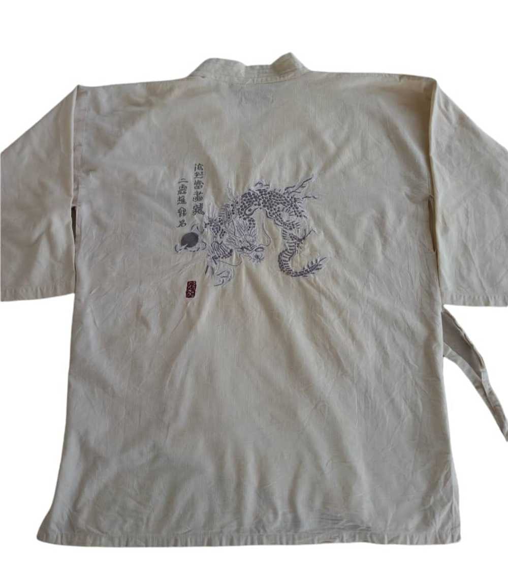 Japanese Brand × Kimono Japan Dragon Vintage Kimo… - image 3