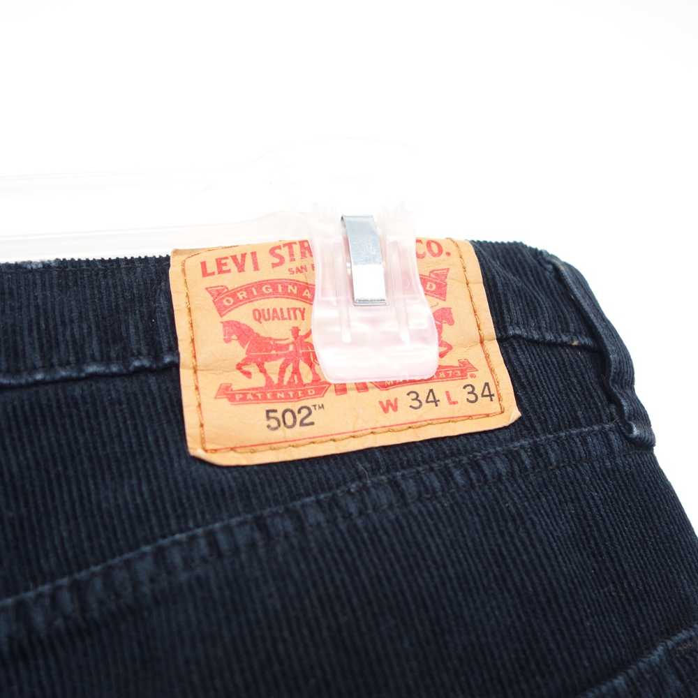 Levi's × Vintage Lot 502 Black Regular Tapered Fi… - image 5